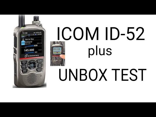 ICOM ID-52（期間限定NIKE PRO出品です。） nakanomusen_id-52