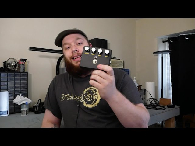 On the Bench! Barber Edge Hog Distortion Pedal - YouTube