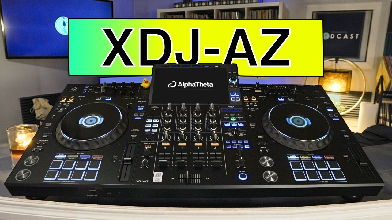 AlphaTheta XDJ-AZ - 4-Channel Professional all-in-one DJ System