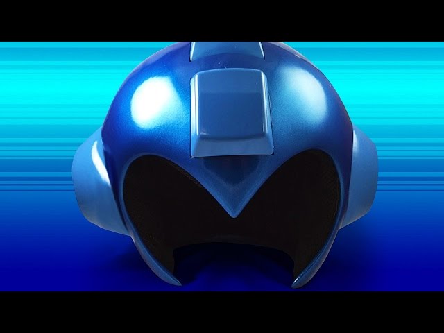 We Unboxed Capcom's Wearable Mega Man Helmet - YouTube