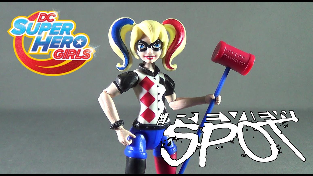 Toy Spot - Mattel DC Super Hero Girls Harley Quinn - YouTube