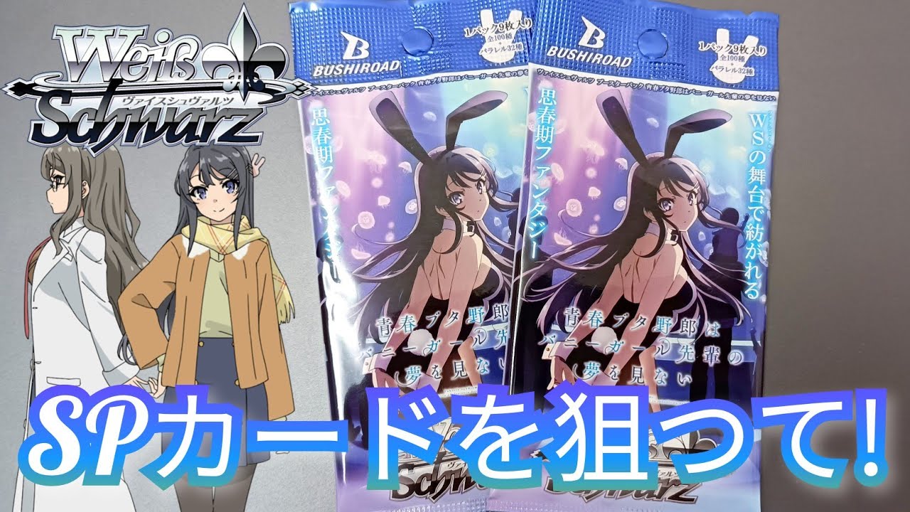 ヴァイス WS 新品未開封ボックス 初版 英語 青ブタ バニーガール先輩