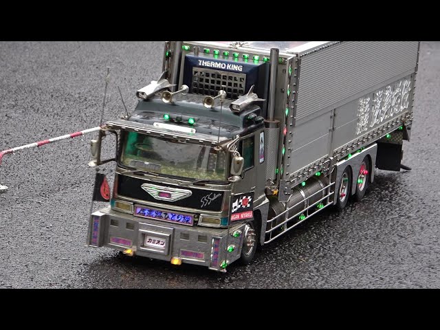 RCトラック 青龍デザイン LEDライト付き デコトラ 【公式通販】