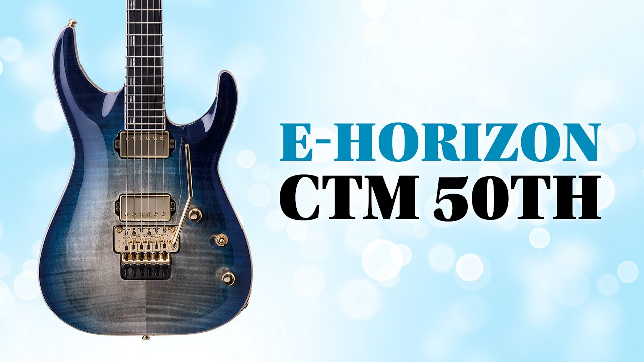 エドワーズからESP創立50周年特別モデル登場！ Edwards | E-HORIZON