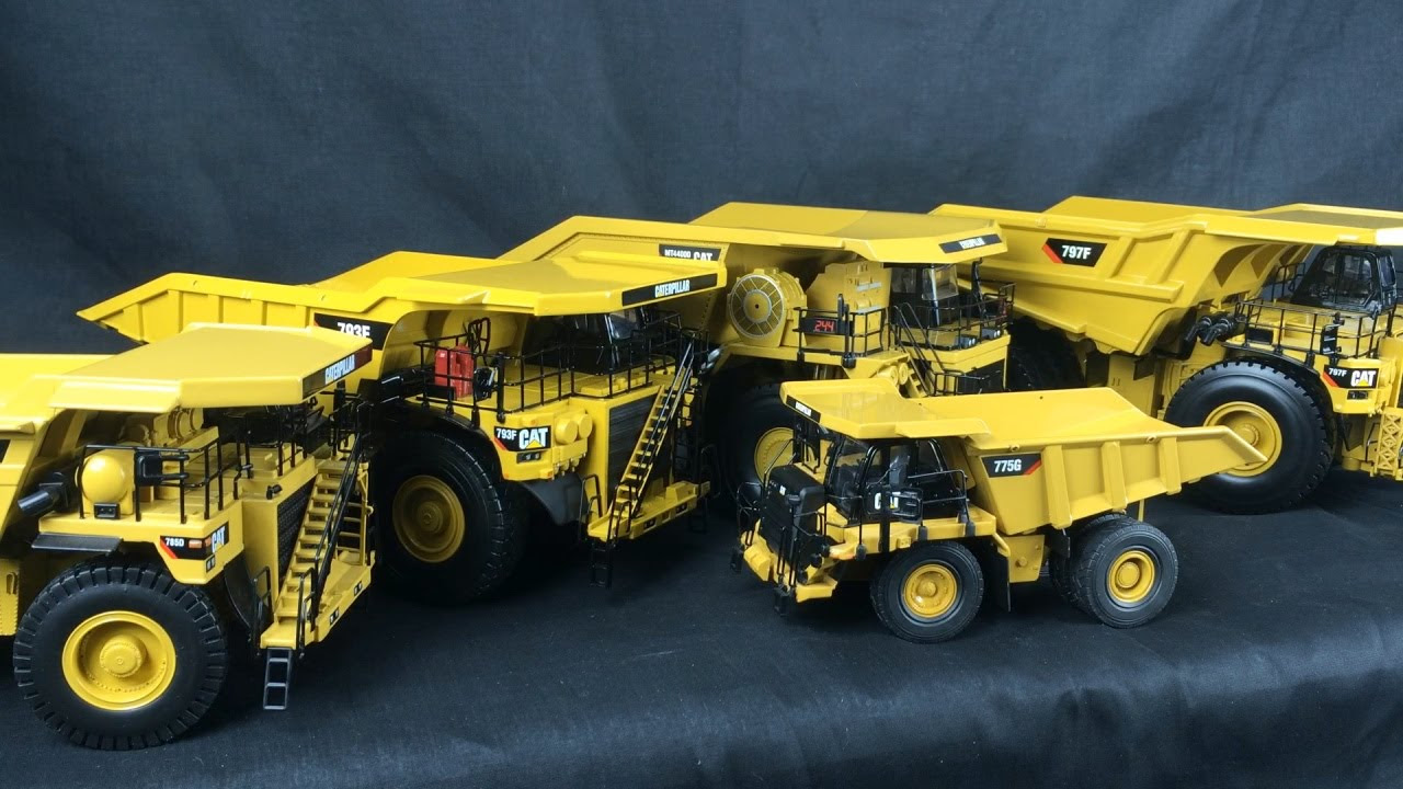 1/50 scale CAT review Part 5 - Mining Trucks - YouTube