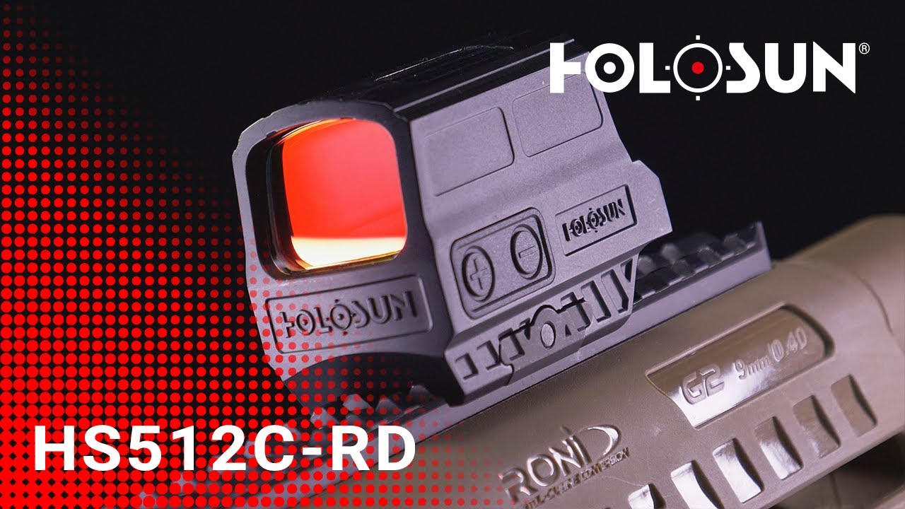 Holosun Classic Reflex Red Dot Sight HS512C-RD with switchable