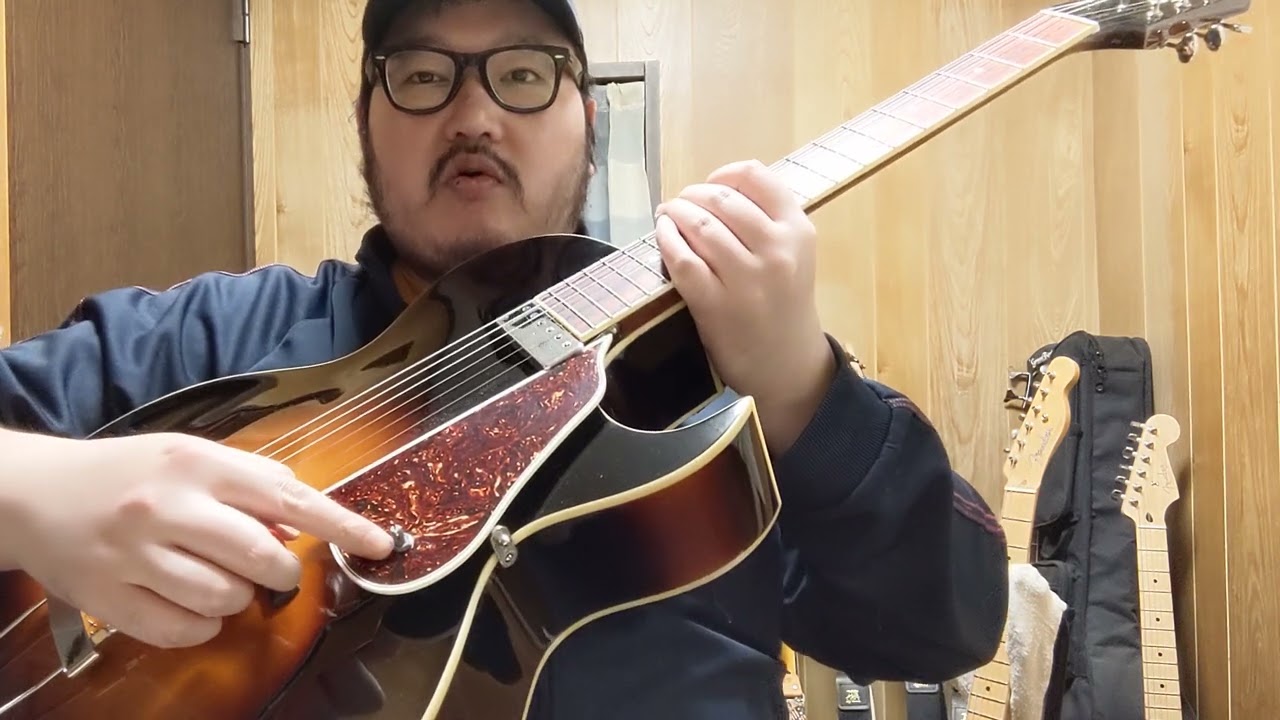 LOAR / フルアコースティックギター LH-350 - YouTube