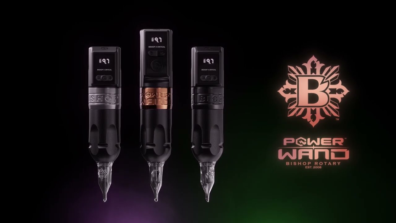 DHM TATTOO SUPPLY / BISHOP POWER WAND TATTOO MACHINE — PACKER