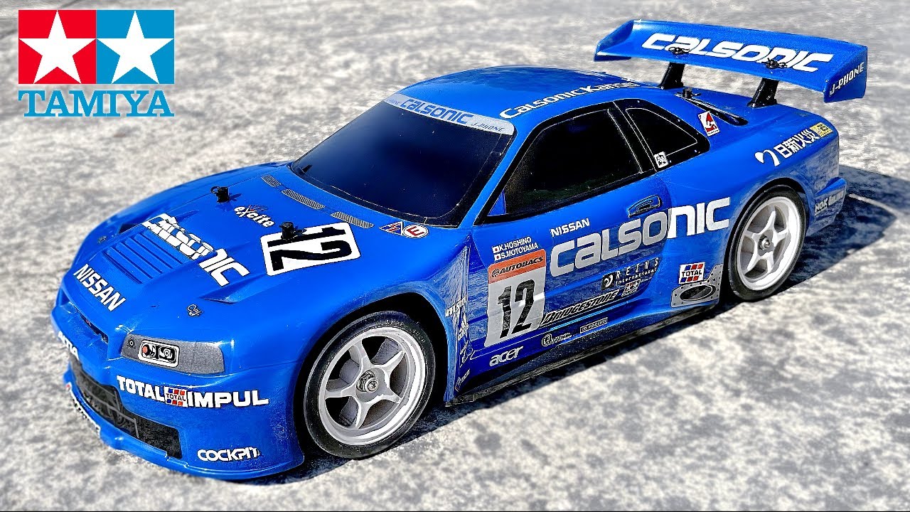 TAMIYA カルソニックスカイラインGT-R2001 TA-04Sシャーシ Tamiya