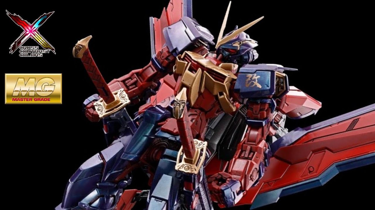 MG 1/100 Astray Gundam Red Frame Kai [CROSS CONTRAST COLORS] - YouTube