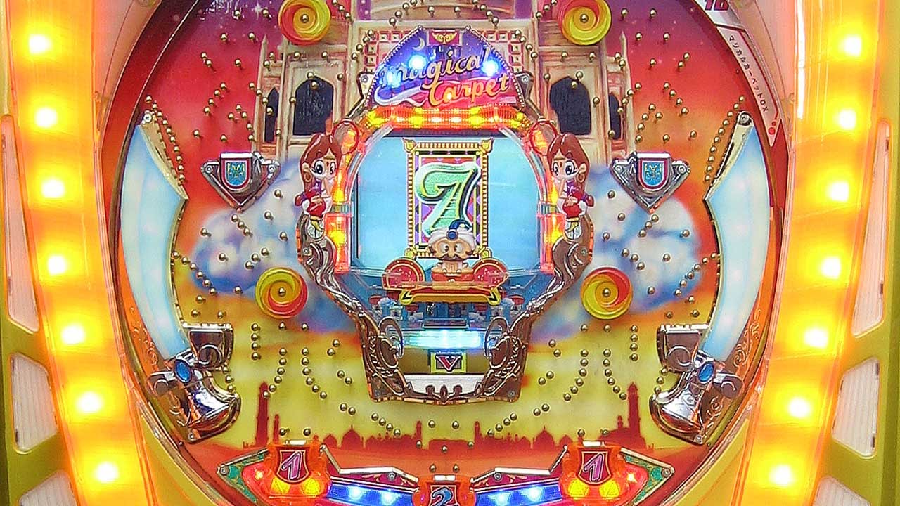 Magical Carpet I Pachinko by Sankyo 2003 (マジカルカーペットDX
