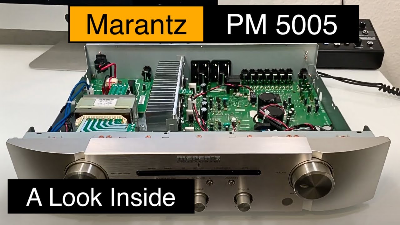 Marantz PM5005 - A look Inside , Unboxing , Audio Test - YouTube