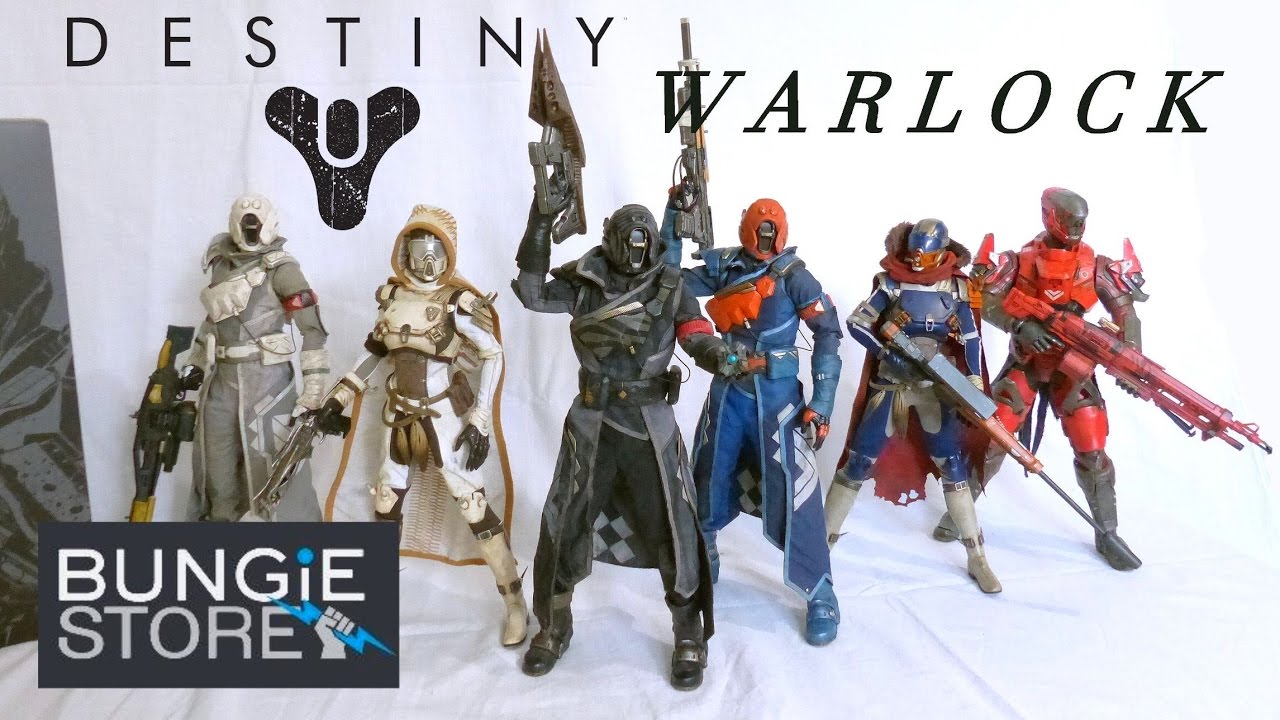 Destiny warlock figure BUNGIE exclusive 3A Unboxing & Review - YouTube