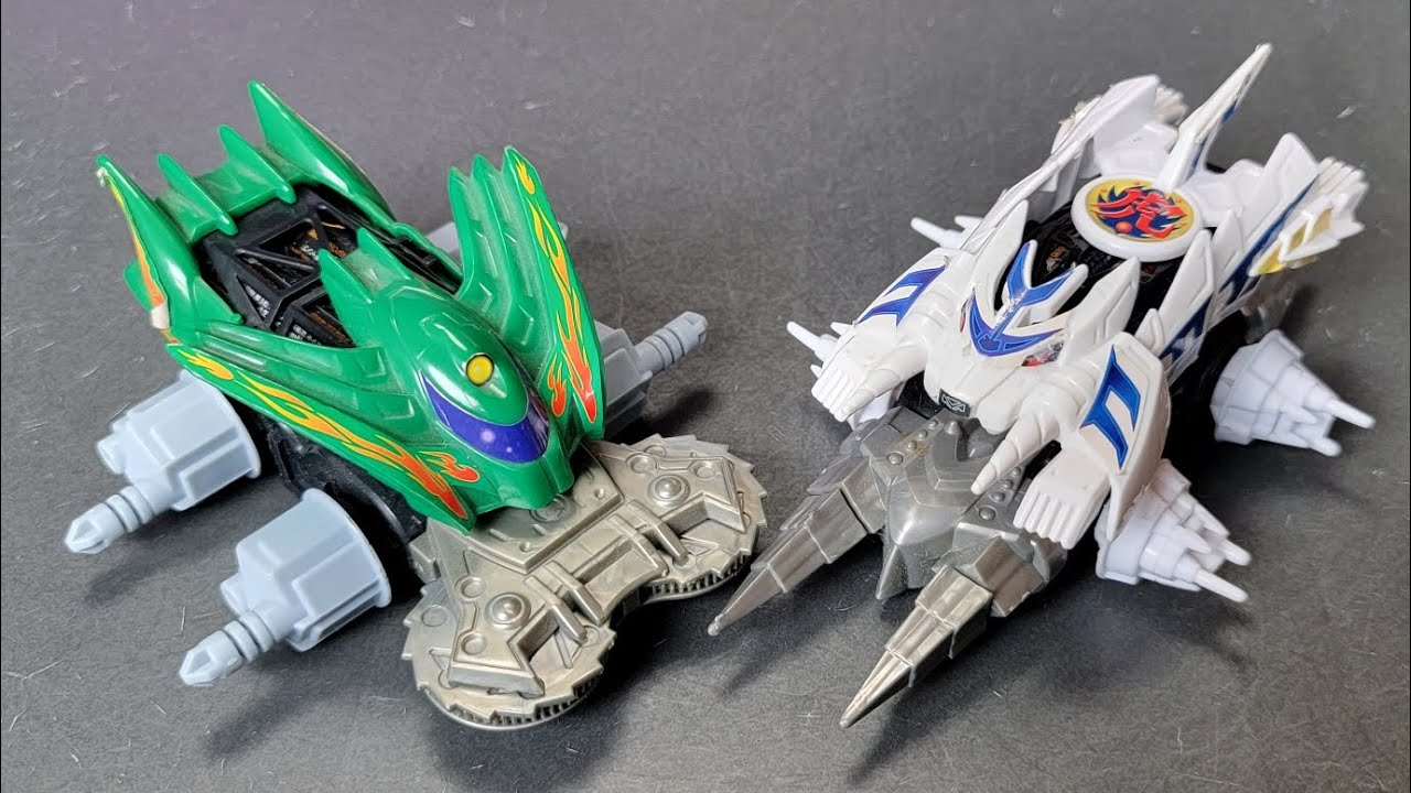 クラッシュギア ディノスパルタンvsタイガレイド - YouTube