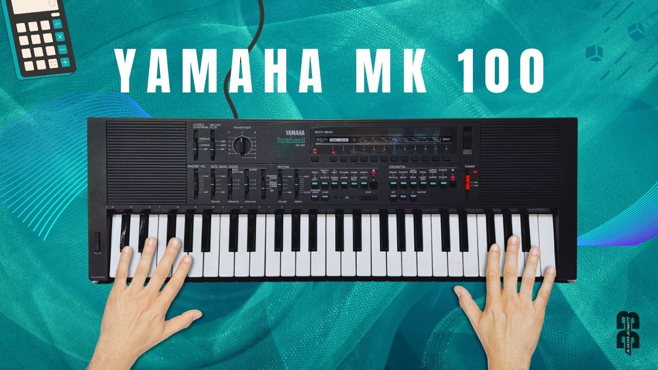 Yamaha Mk100 Portasound - YouTube