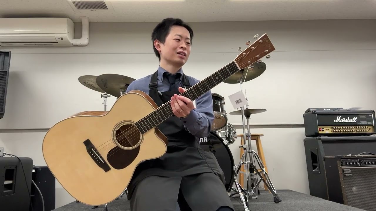 Martin「CTM OMC European Spruce/Cherry【Pre-Build Custom品】」紹介