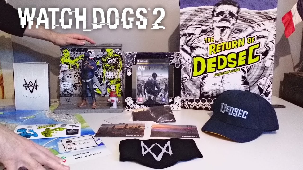 Unboxing Watch Dogs 2 Collector's Edition Pc: The Return Of Dedsec