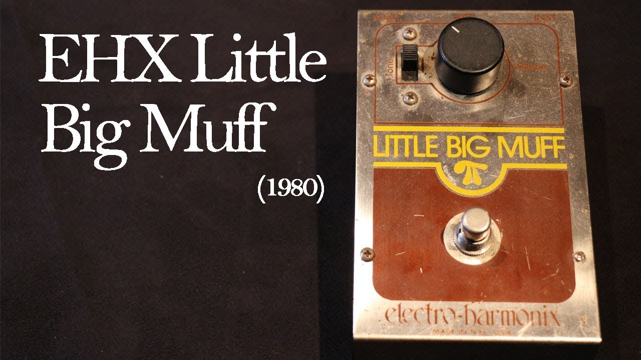 EHX Little Big Muff Demo - YouTube