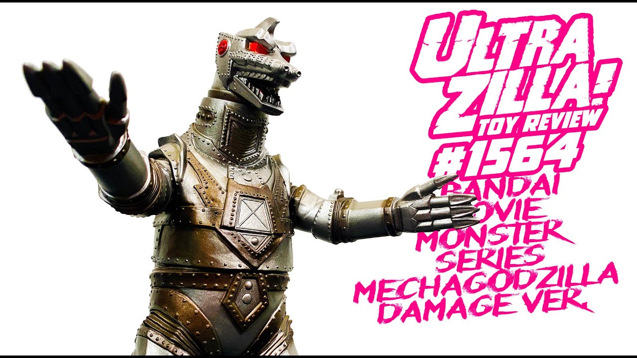 BANDAI MOVIE MONSTER SERIES MECHAGODZILLA 1975 DAMAGE COLOR