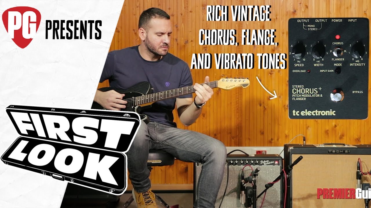 TC Electronic's 1st Pedal Reissued! SCF Gold Stereo Chorus Flanger