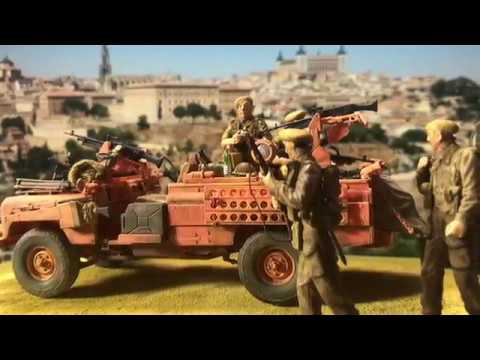 作品No20 イギリス陸軍 S.A.Sランドローバー ピンクパンサー 作品No20