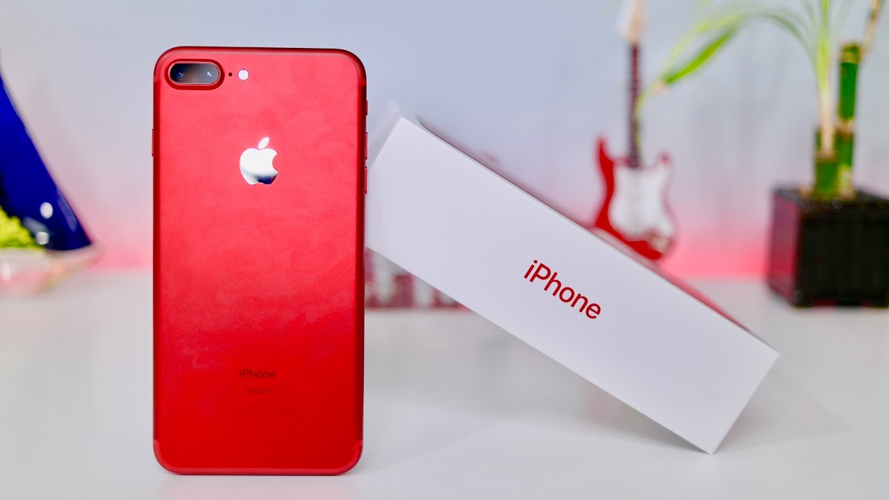 iPhone 7 Plus Red 256 GB SIMフリー