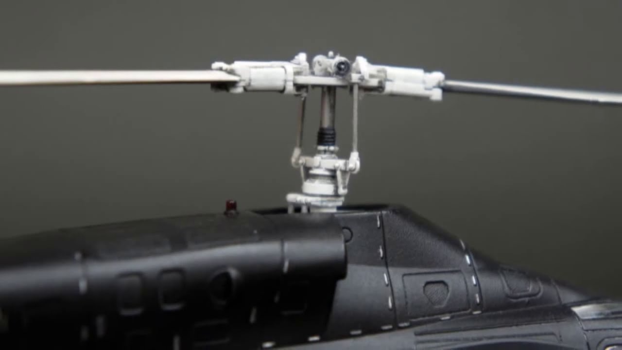 激レア マットブラック‼️AIRWOLF 1/48スケールモデル マットブラック