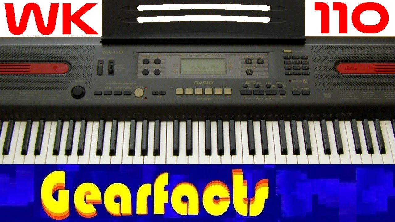 Casio's BEST KEYBOARD EVER? The WK-110 - YouTube