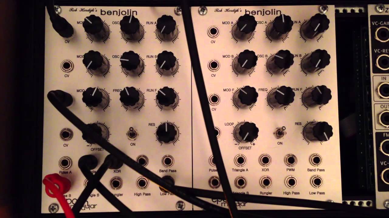 Epoch Modular Benjolin ユーロラック モジュラーシンセ Epoch Modular