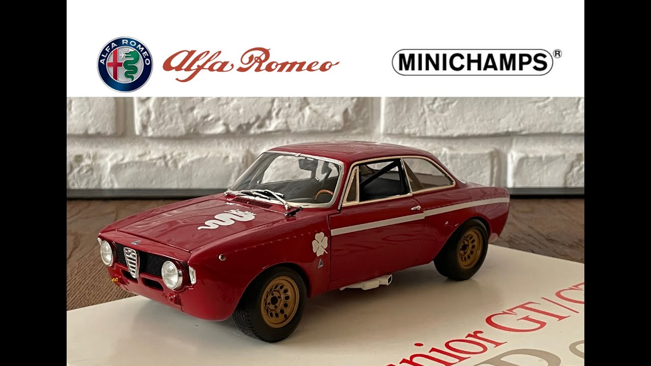 1:18 1/18 Minichamps Alfa Romeo Giulia 1300 Junior GTA Red Gold