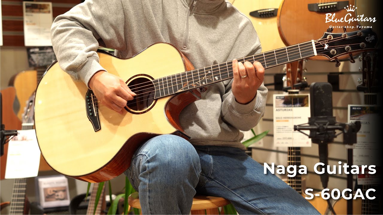 Naga Guitars S-60GAC | Blue Guitars Online Store