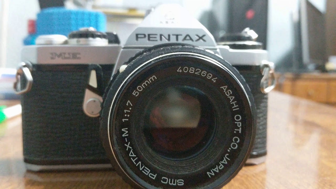 Pentax me and 50mm f/1.7 overview - YouTube