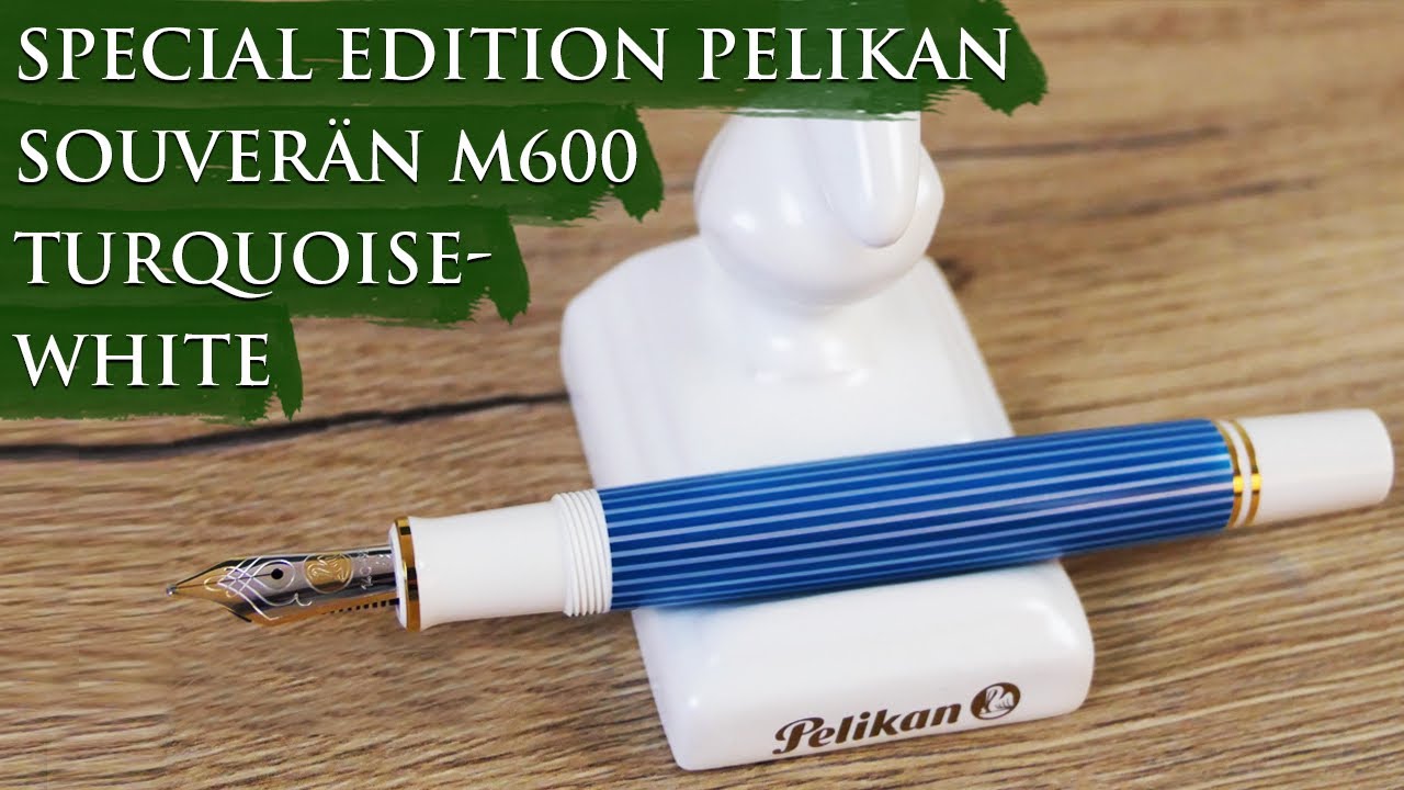 Limited Edition Pelikan Souverän M600 Turquoise-White Overview