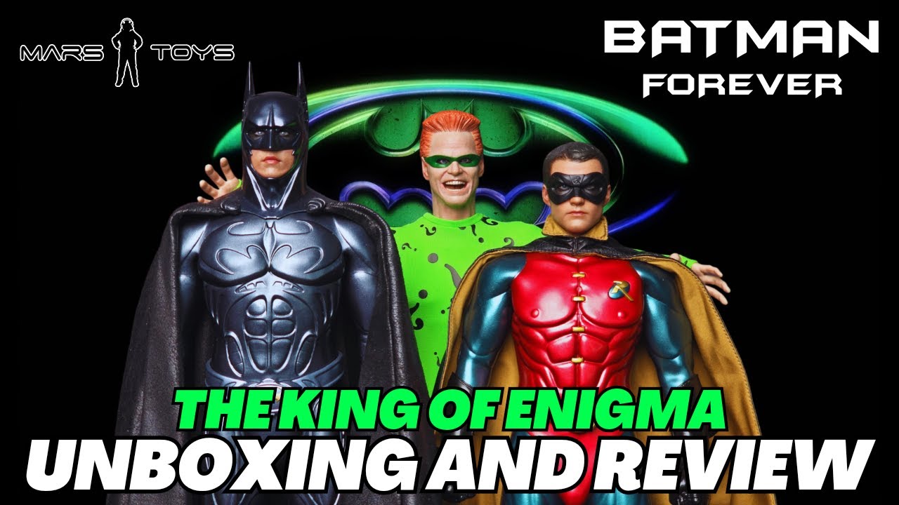 Mars Toys バットマン フォーエバー リドラー1/6 フィギュア 新品 In