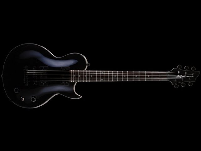 Aria ProII PE-Dark Melodyヒールレス セットネックギター Demo - Aria