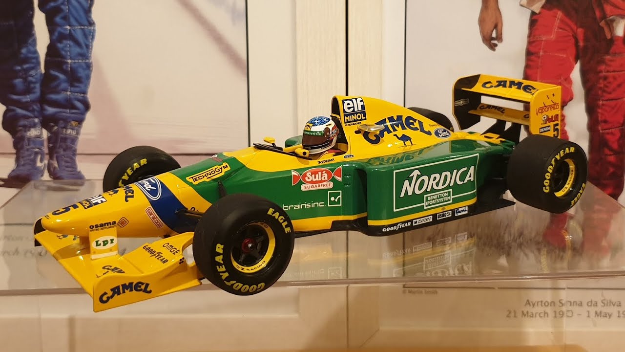 1/18 Michael Schumacher 1993 Portugese GP WIN - Camel Benetton
