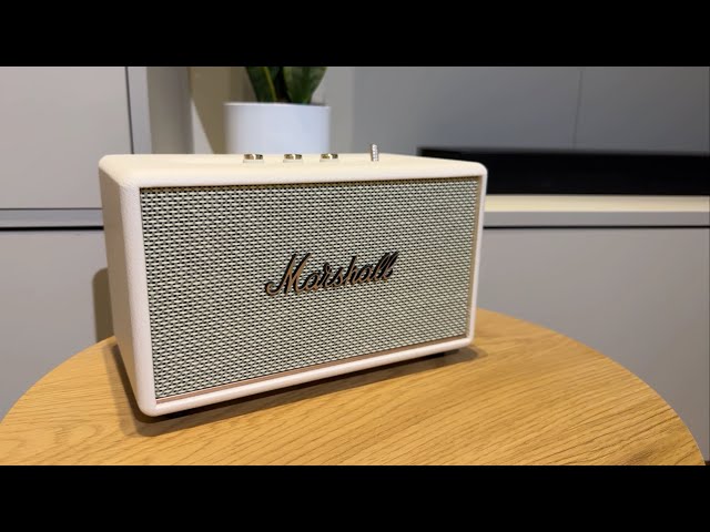 Marshall Acton III Cream home unboxing and review - YouTube
