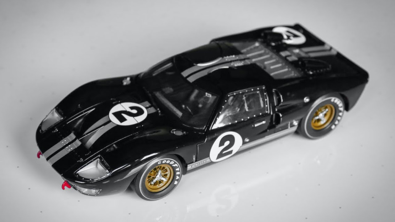 Review - 1:18 Scale 1966 Ford GT40 MK II #2 - YouTube