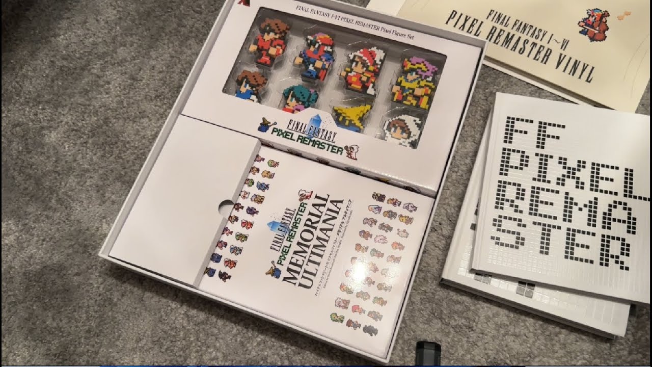 ファイナルファンタジー ピクセルリマスター 35周年限定版 ドット