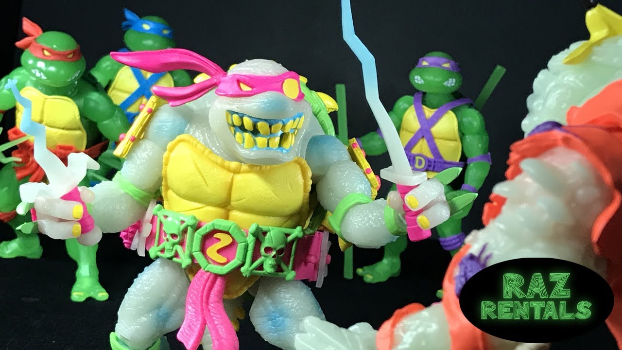 TMNT Ultimates Super7 Slash (Glow in the Dark) Review and