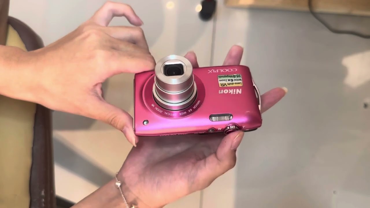 Nikon S3300 (rare pink) - YouTube