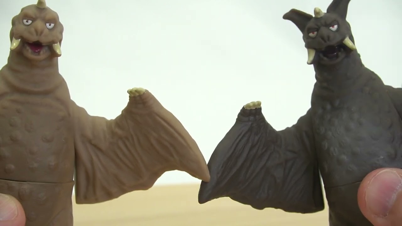 やっぱりバンダイすげぇよ。 【ソフビ】ペギラ ソフビレビュー☆ 奥特