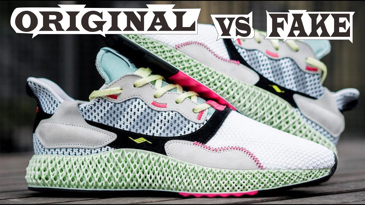 Adidas Futurecraft ZX 4000 4D Original & Fake - YouTube