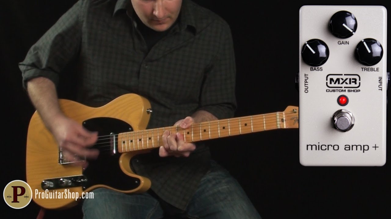 MXR Micro Amp + | Reverb