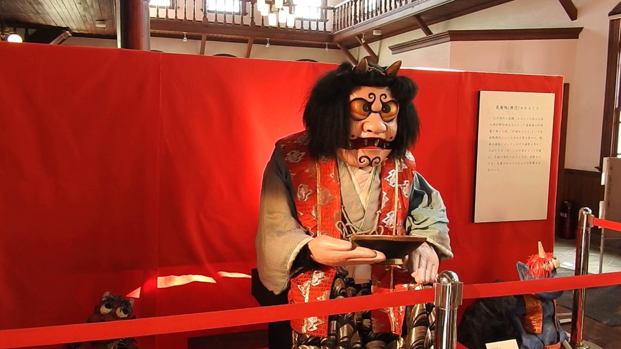 AKa6702福助ブリキ？からくり人形