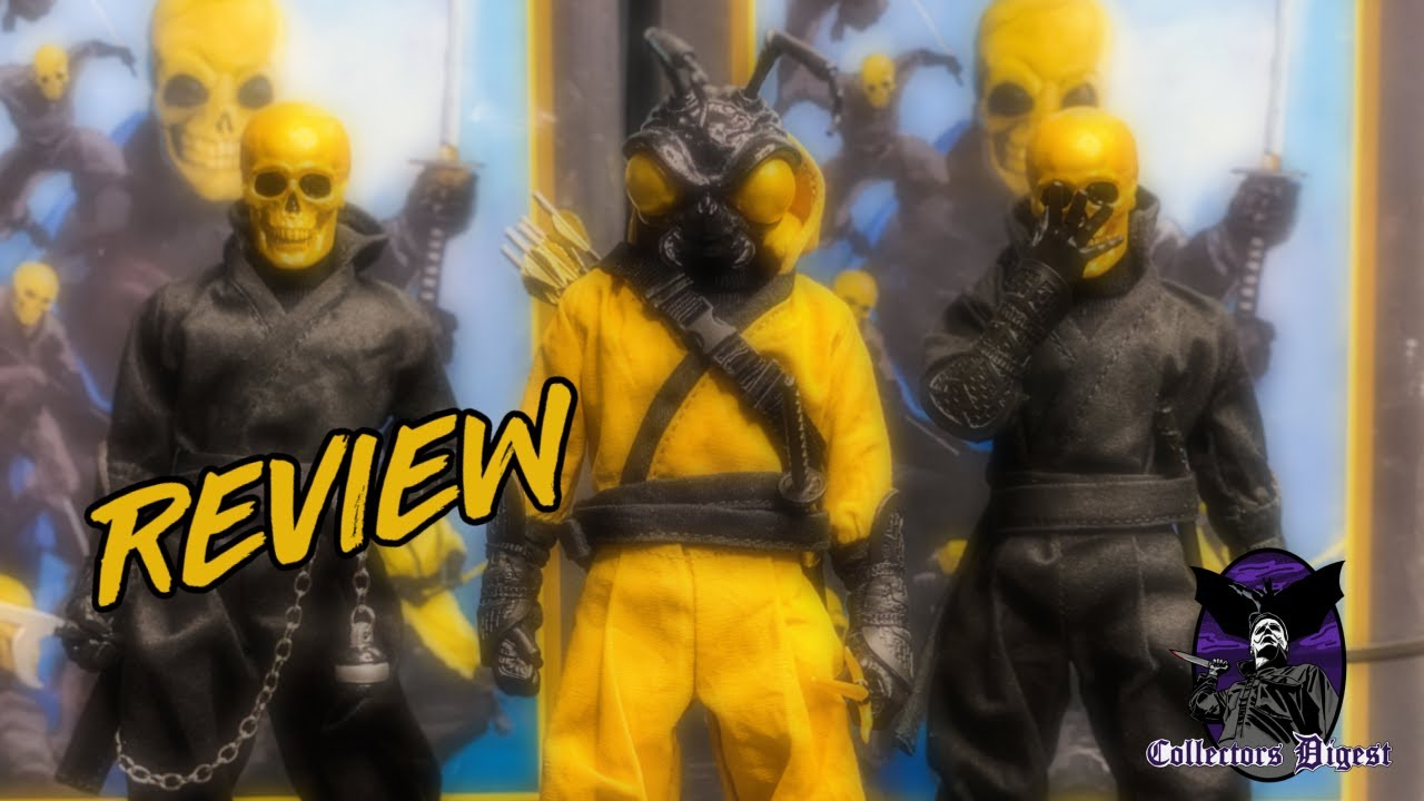 Mezco One:12 Collective House Of Golden Skulls Review - YouTube