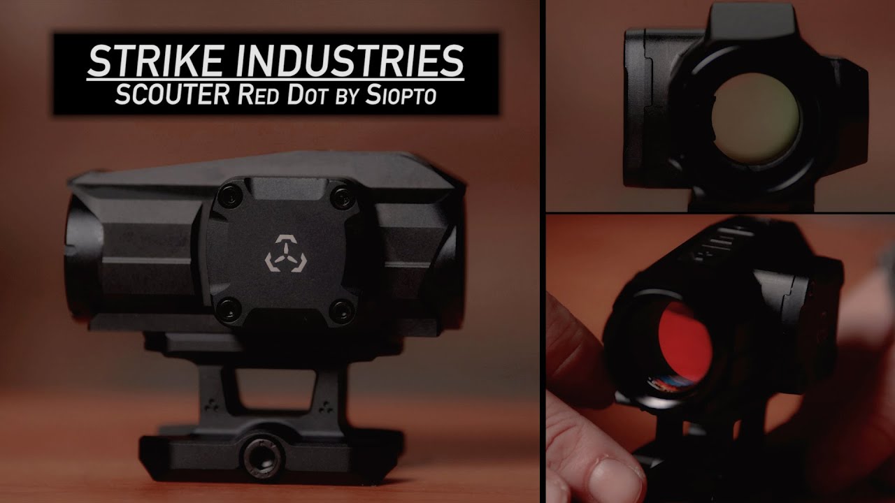 Strike Industries Scouter Red Dot by Siopto - YouTube