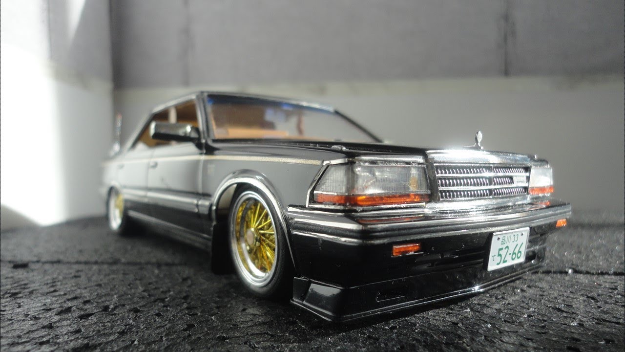 フジミ1⁄24 ニッサン セドリック⁄グロリア ターボブロアムVIP Y30