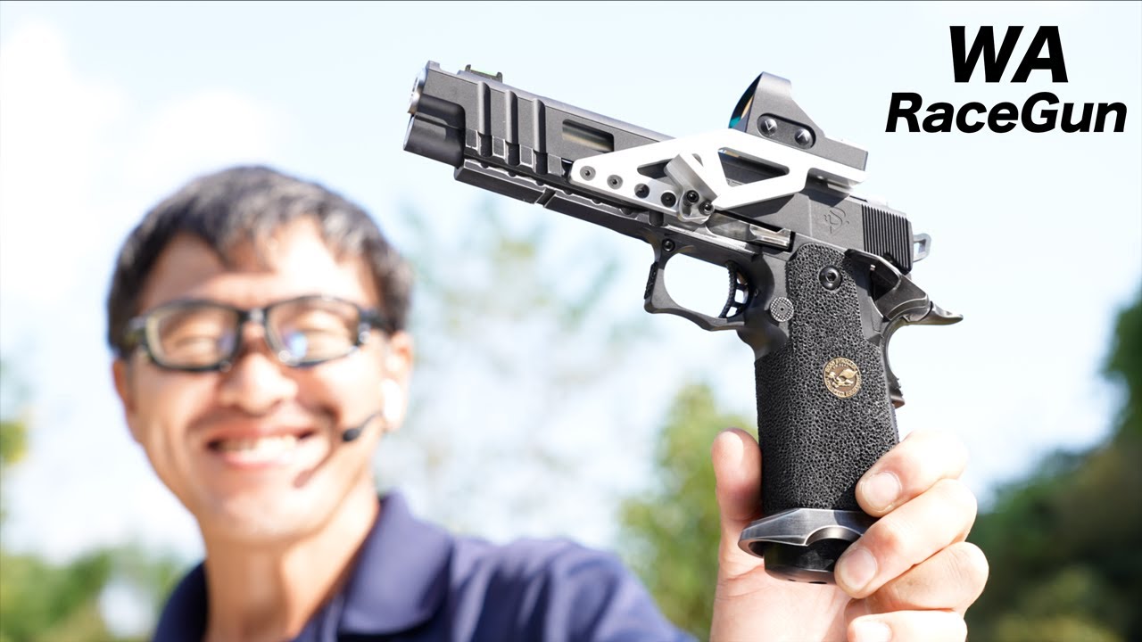 WA ハイキャパレースガン 所さん専用 ガスガンレビュー - YouTube