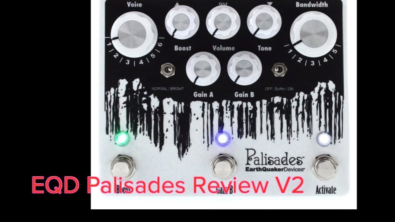 EQD Palisades Overdrive V2を徹底レビューしたよ！もう試用期間は
